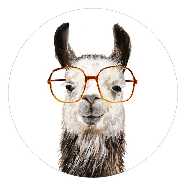 Wallpapers modern Hip Lama With Glasses IV