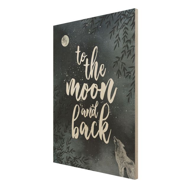 Prints Love You To The Moon And Back