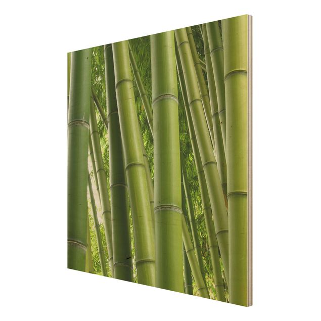 Wood prints landscape Bamboo Trees No.1