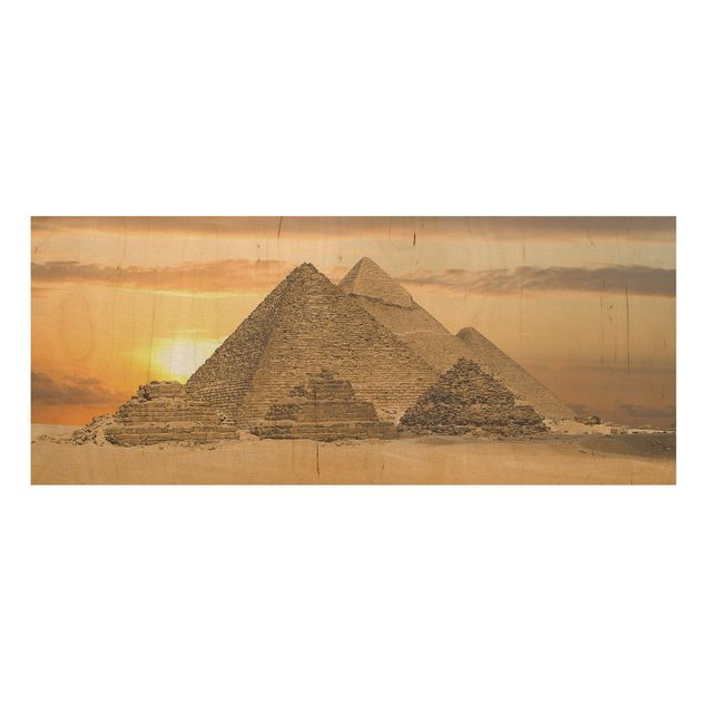 Wood prints landscape Dream of Egypt