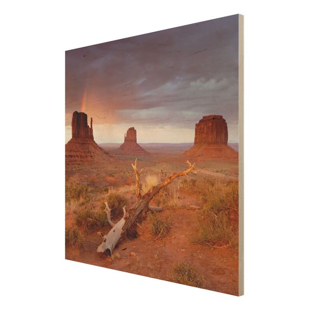 Prints Monument Valley At Sunset