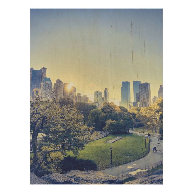Prints Peaceful Central Park