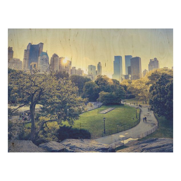Prints Peaceful Central Park