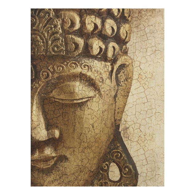 Vintage wood prints Vintage Buddha
