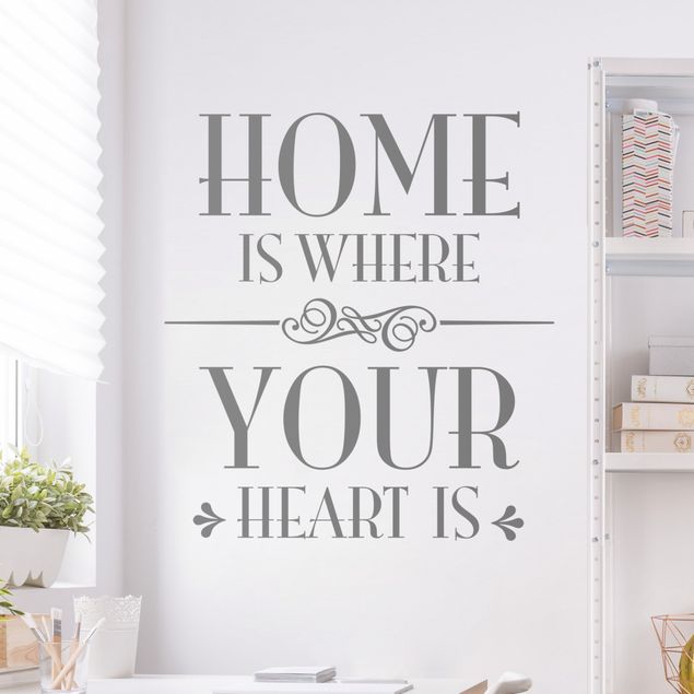 Kitchen Home is where your heart is