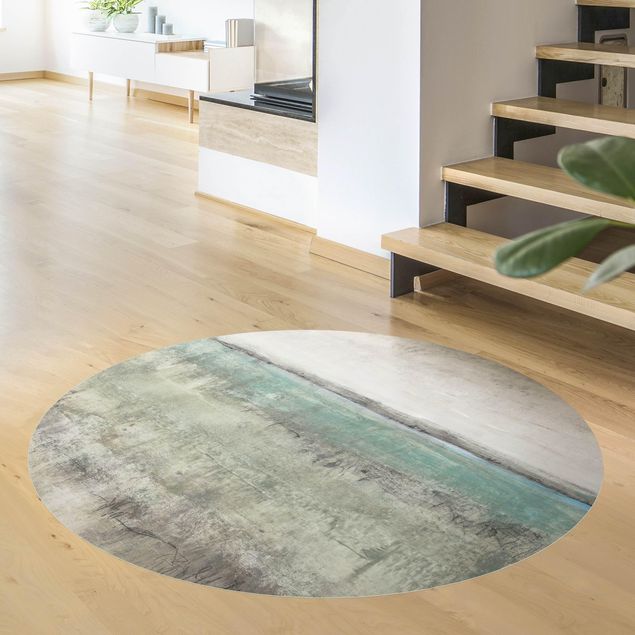 Modern rugs Horizon Over Turquoise I