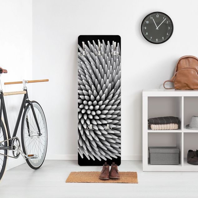 Wall mounted coat rack patterns Hypnosis