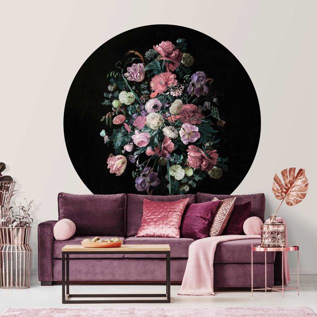 Art styles Jan Davidsz De Heem - Dark Flower Bouquet