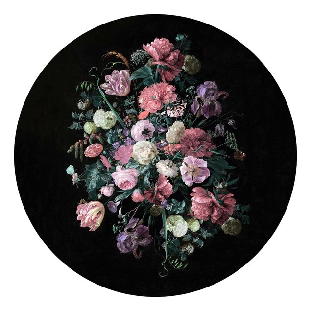 Wallpapers modern Jan Davidsz De Heem - Dark Flower Bouquet