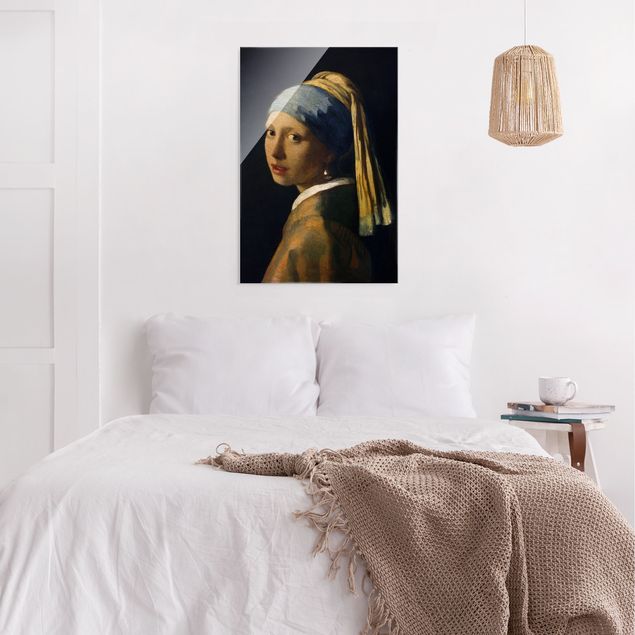 Prints modern Jan Vermeer Van Delft - Girl With A Pearl Earring