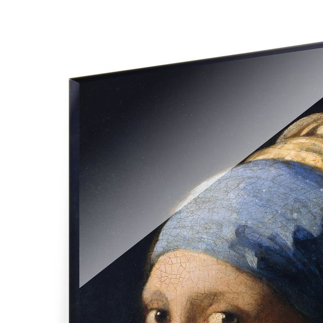 Prints blue Jan Vermeer Van Delft - Girl With A Pearl Earring