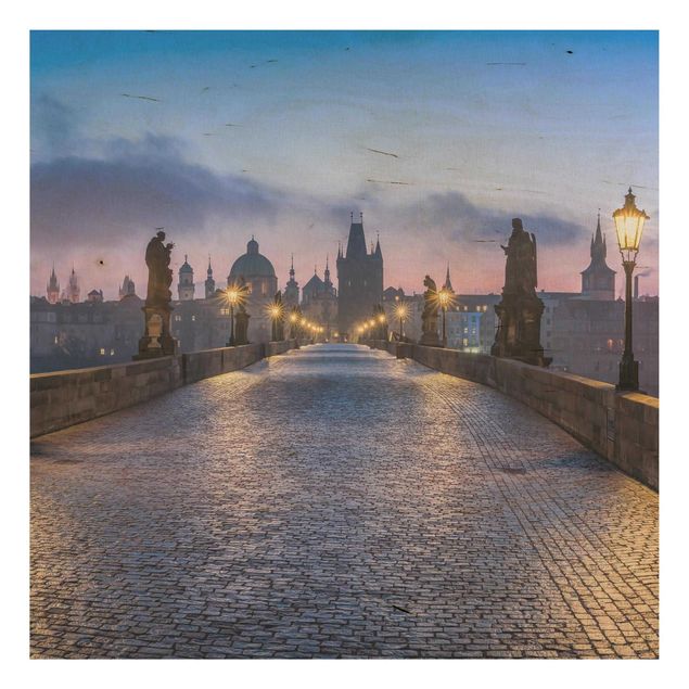 Prints Charles Bridge In Prague