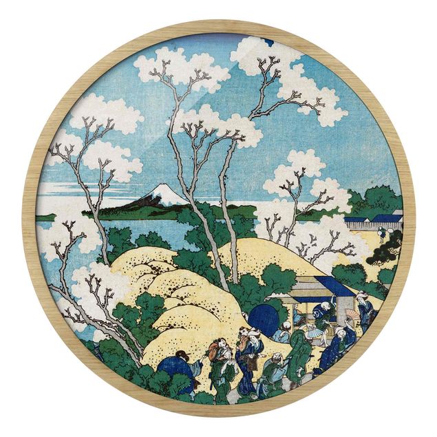 Beach prints Katsushika Hokusai - The Fuji Of Gotenyama