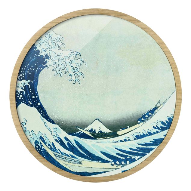 Beach prints Katsushika Hokusai - The Great Wave At Kanagawa