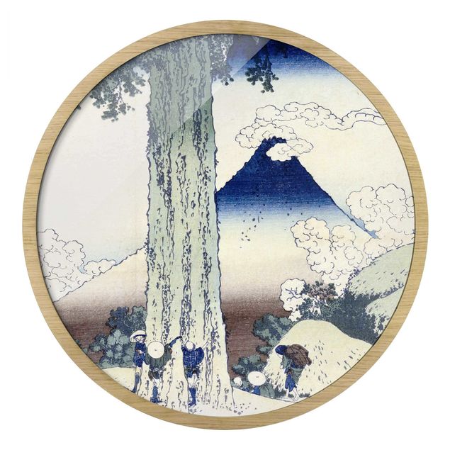Prints modern Katsushika Hokusai - Mishima Pass In Kai Province