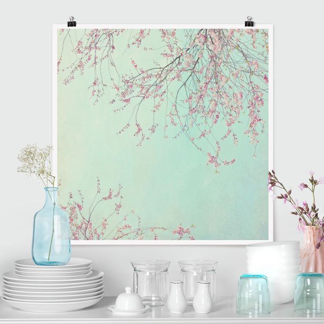 Kitchen Cherry Blossom Yearning