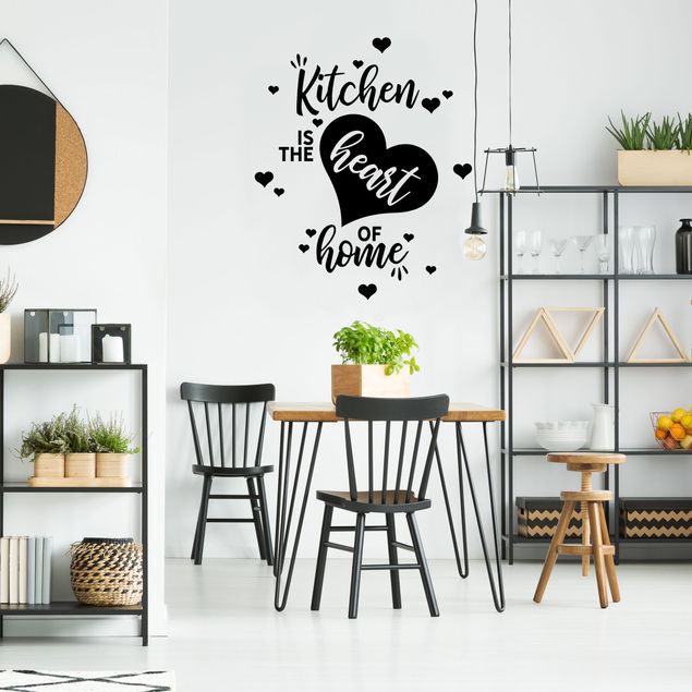 Family wall decal Kitchen Is The Heart Of Home