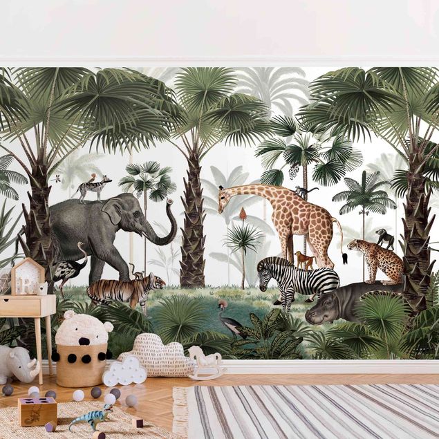 Wallpapers giraffe Kingdom of the jungle animals