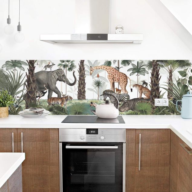 Kitchen Kingdom of the jungle animals