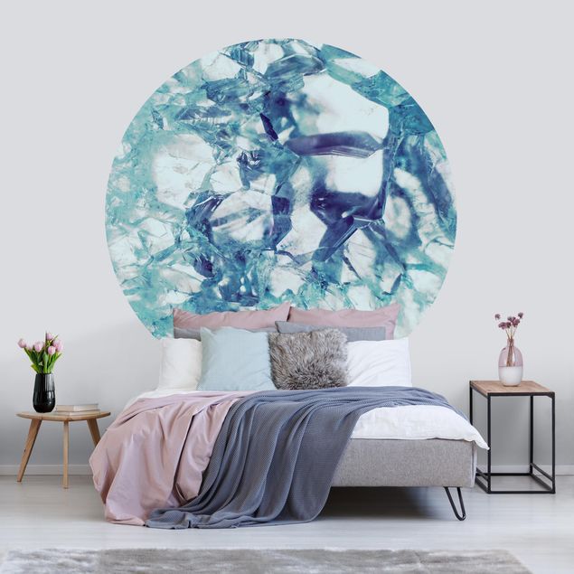 Wallpapers natural stone Crystal Blue