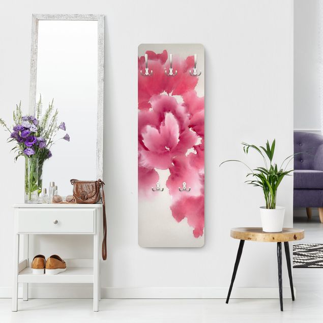 Wall coat hanger Artistic Flora I