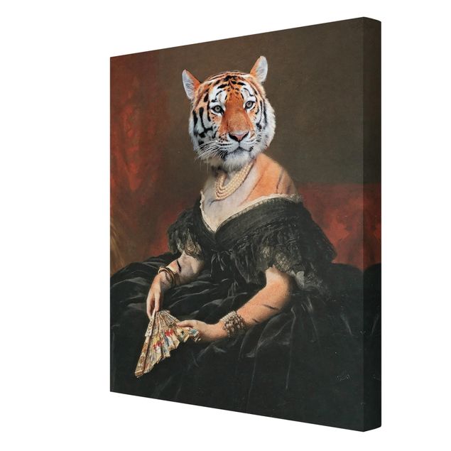Prints brown Lady Tiger