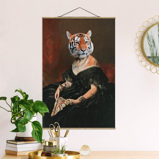 Tiger prints Lady Tiger