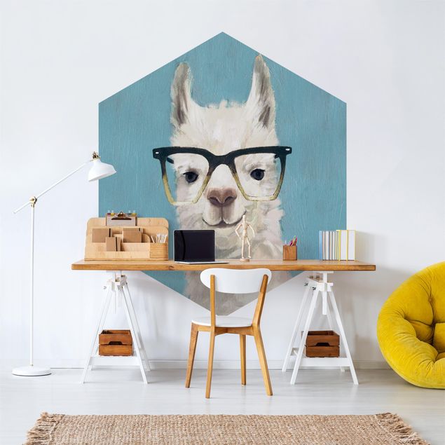 Wallpapers modern Lama With Glasses IV