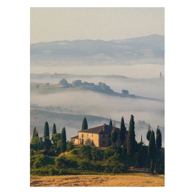 Canvas landscape Country Estate In The Tuscany