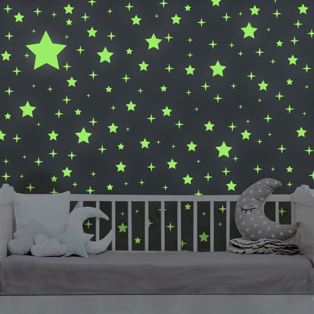 Nursery decoration Light-wall tattoo Kit starry sky