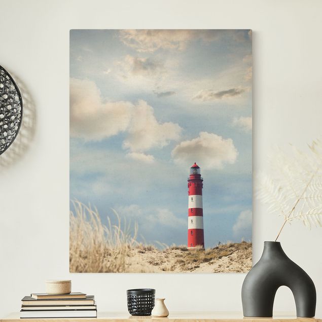 Prints landscape Lighthouse Betwen Dunes