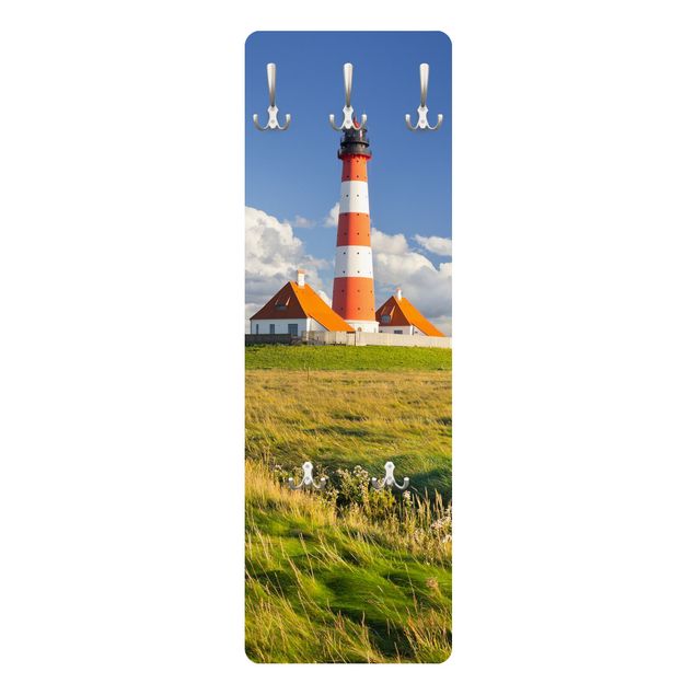 Wall coat rack Lighthouse In Schleswig-Holstein