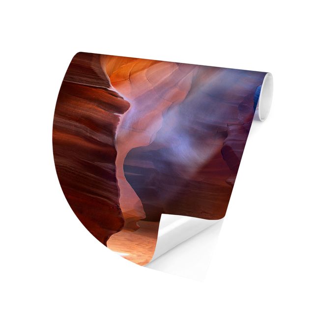 Contemporary wallpaper Play Of Light In Antelope Canyon