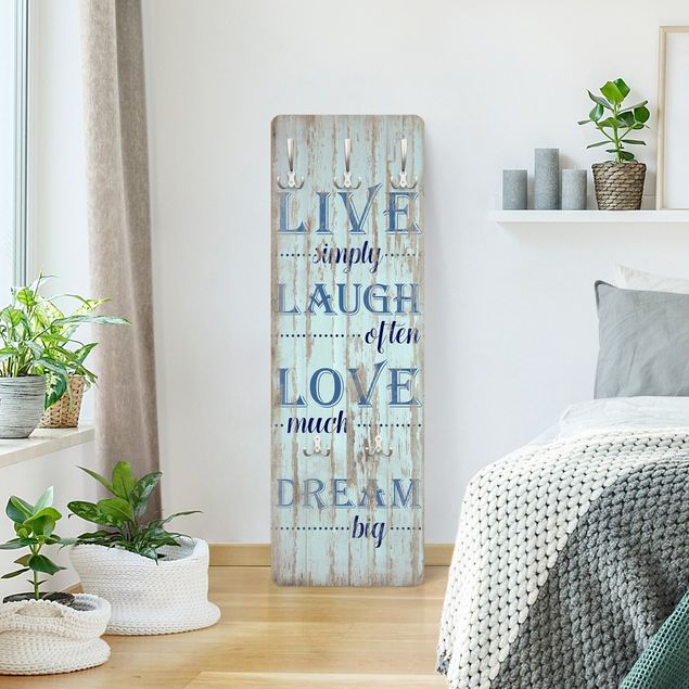 Coat rack quotes Live simply