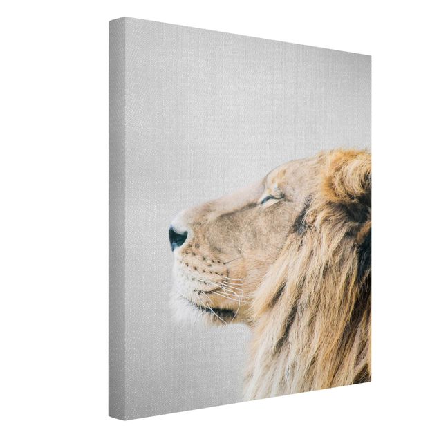 Cat canvas art Lion Leopold