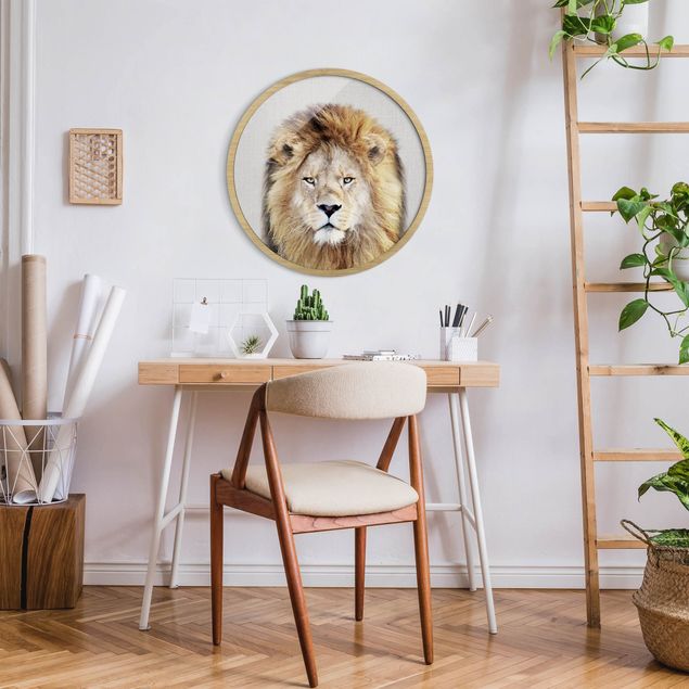 Animal wall art Lion Linus