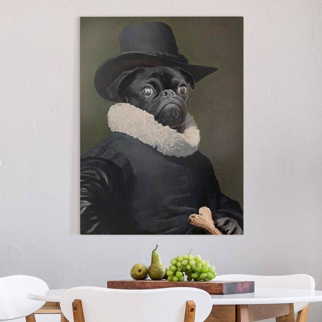 Dog canvas Lord Frenchie