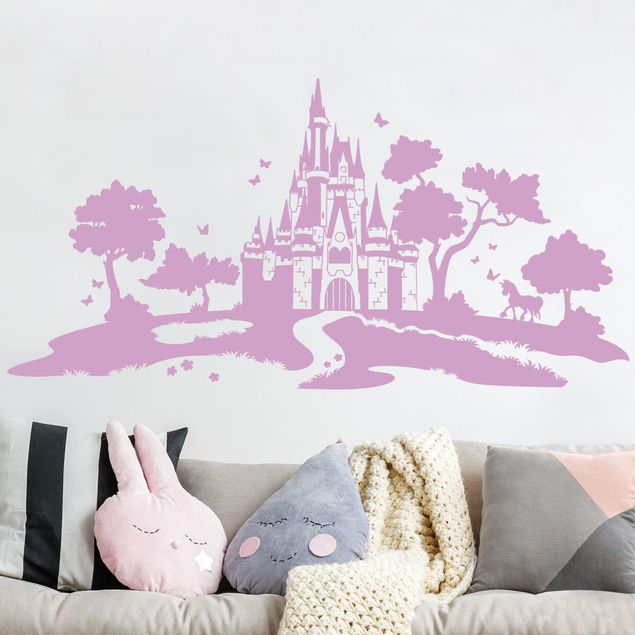 Kids room decor Fairytale castle