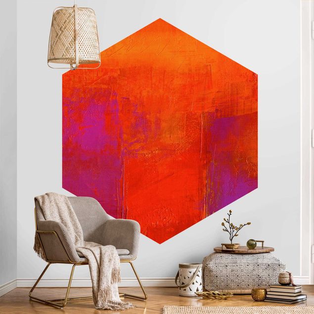 Orange colour wallpaper Magenta Energy