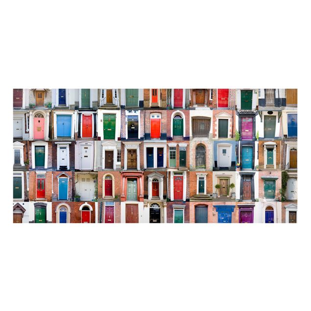 Modern art prints 100 Doors