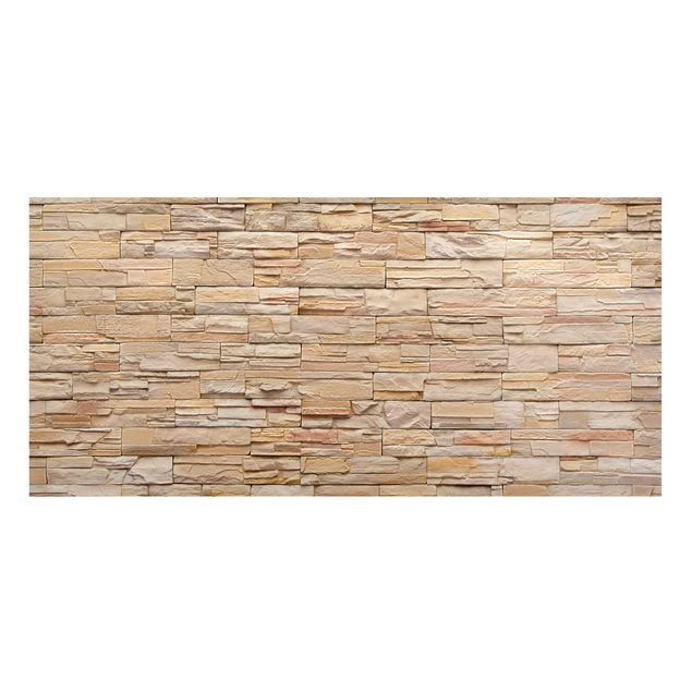 3D wall art Asian Stonewall - High Bright Stonewall Made Of Cosy Stones