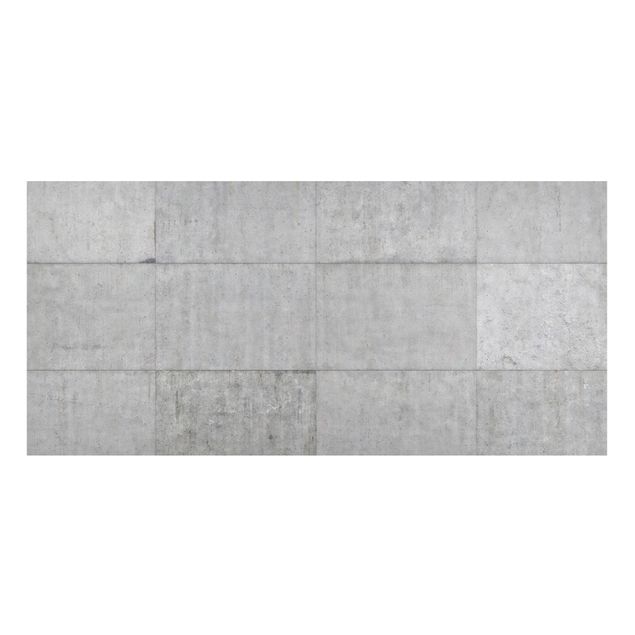 3D wall art Concrete Brick Look Grey