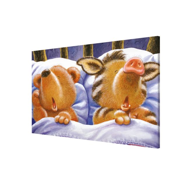 Prints animals Buddy Bear - In Bed