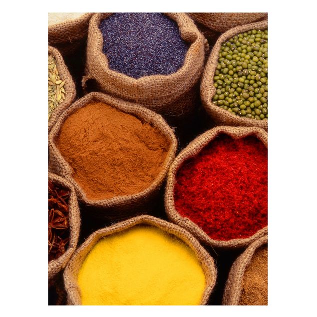 Contemporary art prints Colourful Spices
