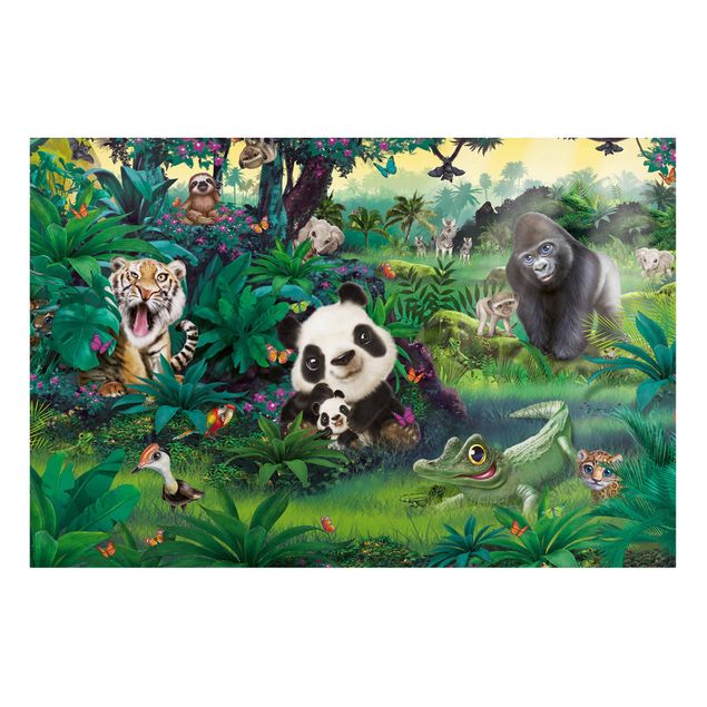 Safari animal prints Animal Club International - Jungle With Animals