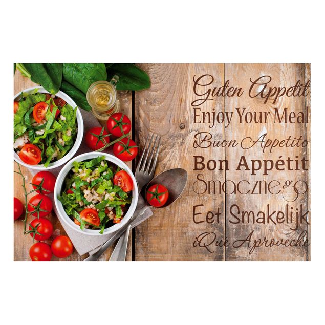 Magnet boards sayings & quotes Guten Appetit