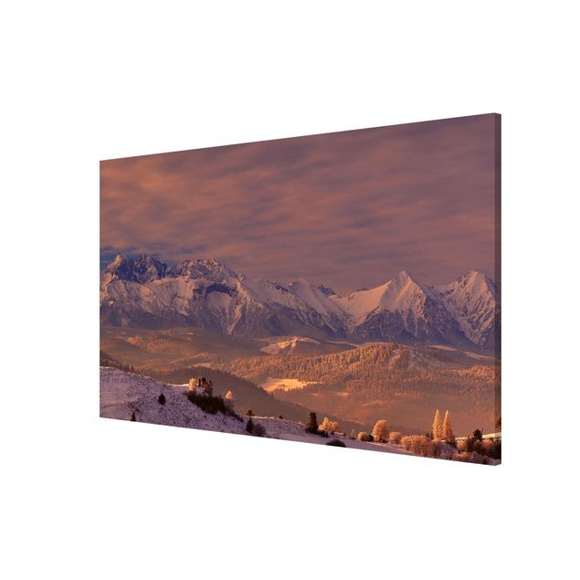 Contemporary art prints High Tatra In The Morning