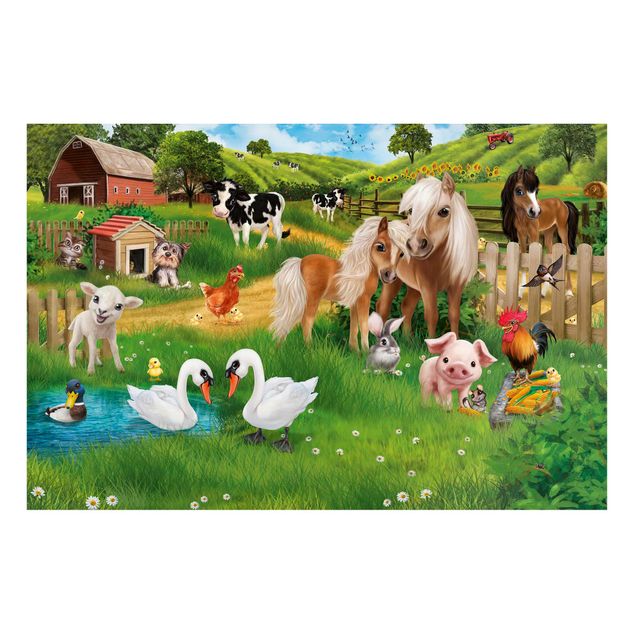 Magnet boards animals Animal Club International - Farm Animals