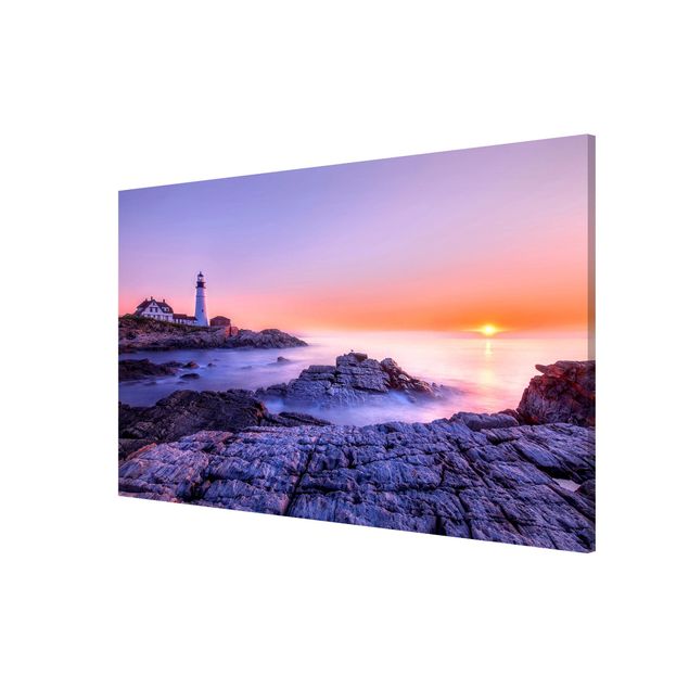 Beach canvas art Lighthouse In The Morning