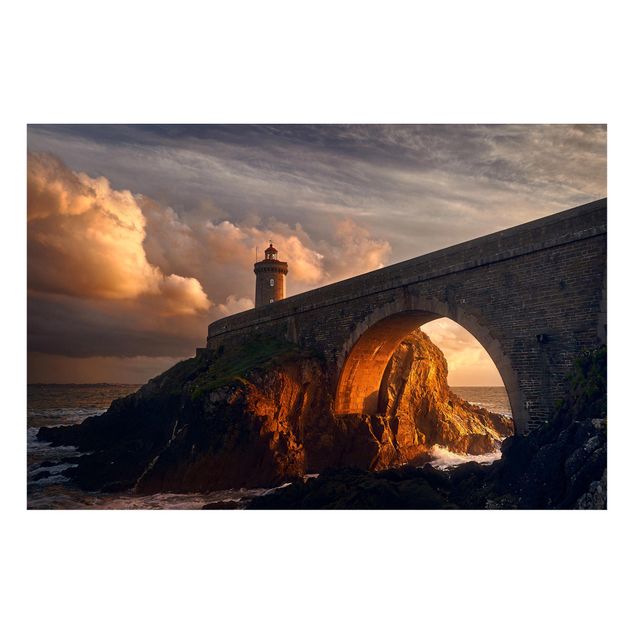 Prints landscape Lighthouse At The Bridge